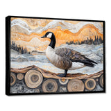 Winter Canadian Dream Of The Goose - Goose Wall Art Prints