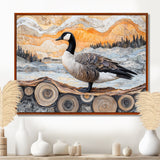 Winter Canadian Dream Of The Goose - Goose Wall Art Prints