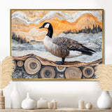 Winter Canadian Dream Of The Goose - Goose Wall Art Prints