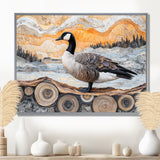 Winter Canadian Dream Of The Goose - Goose Wall Art Prints