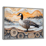 Winter Canadian Dream Of The Goose - Goose Wall Art Prints
