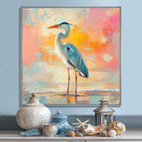 Heron On The Shore - Heron Wall Decor