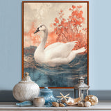 Swan Reflections Of Elegance - Swans Wall Art Prints