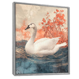 Swan Reflections Of Elegance - Swans Wall Art Prints