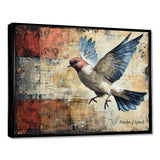 A Symbolic Freedom Of Speech Depiction - Bird Wall Art Prints
