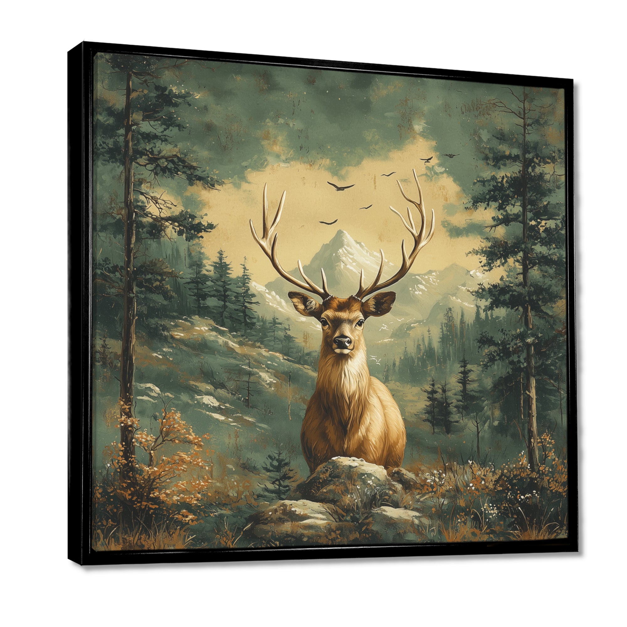 Deer Expedition In USA Rockies - Deer Wall Art Prints