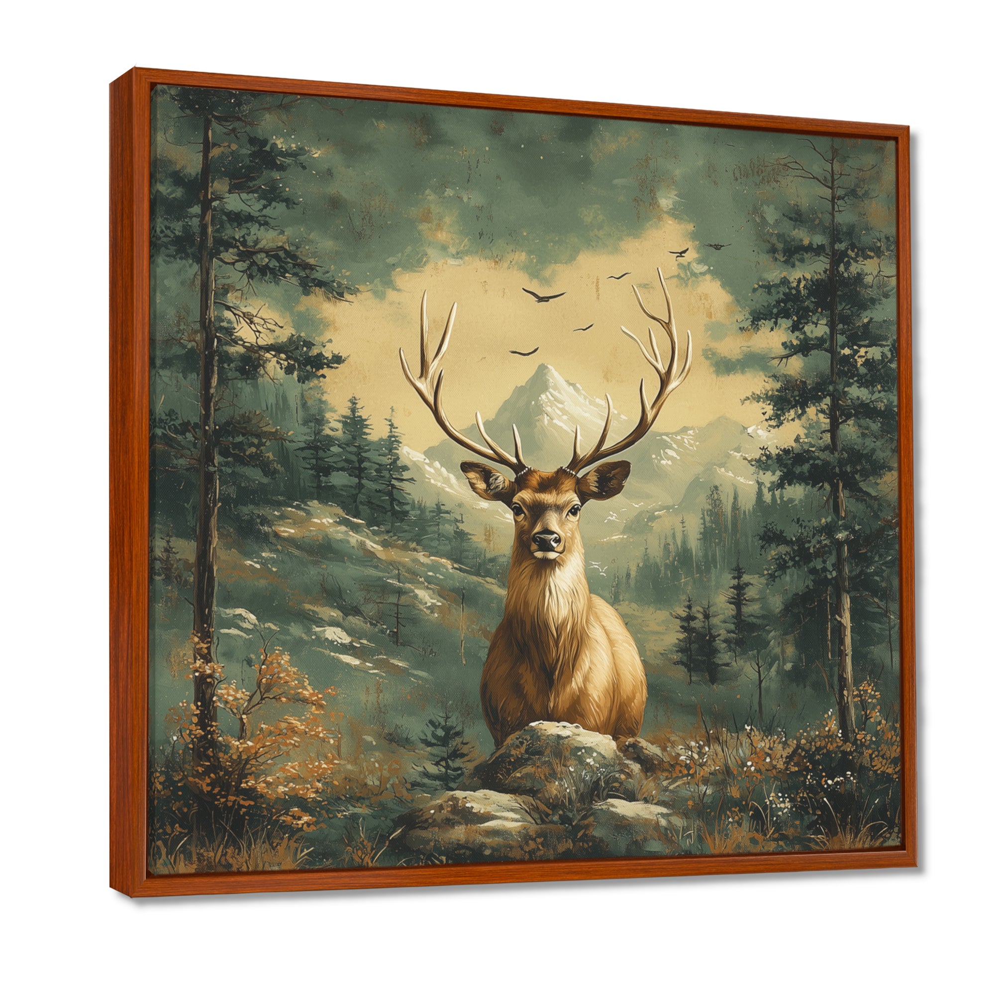 Deer Expedition In USA Rockies - Deer Wall Art Prints