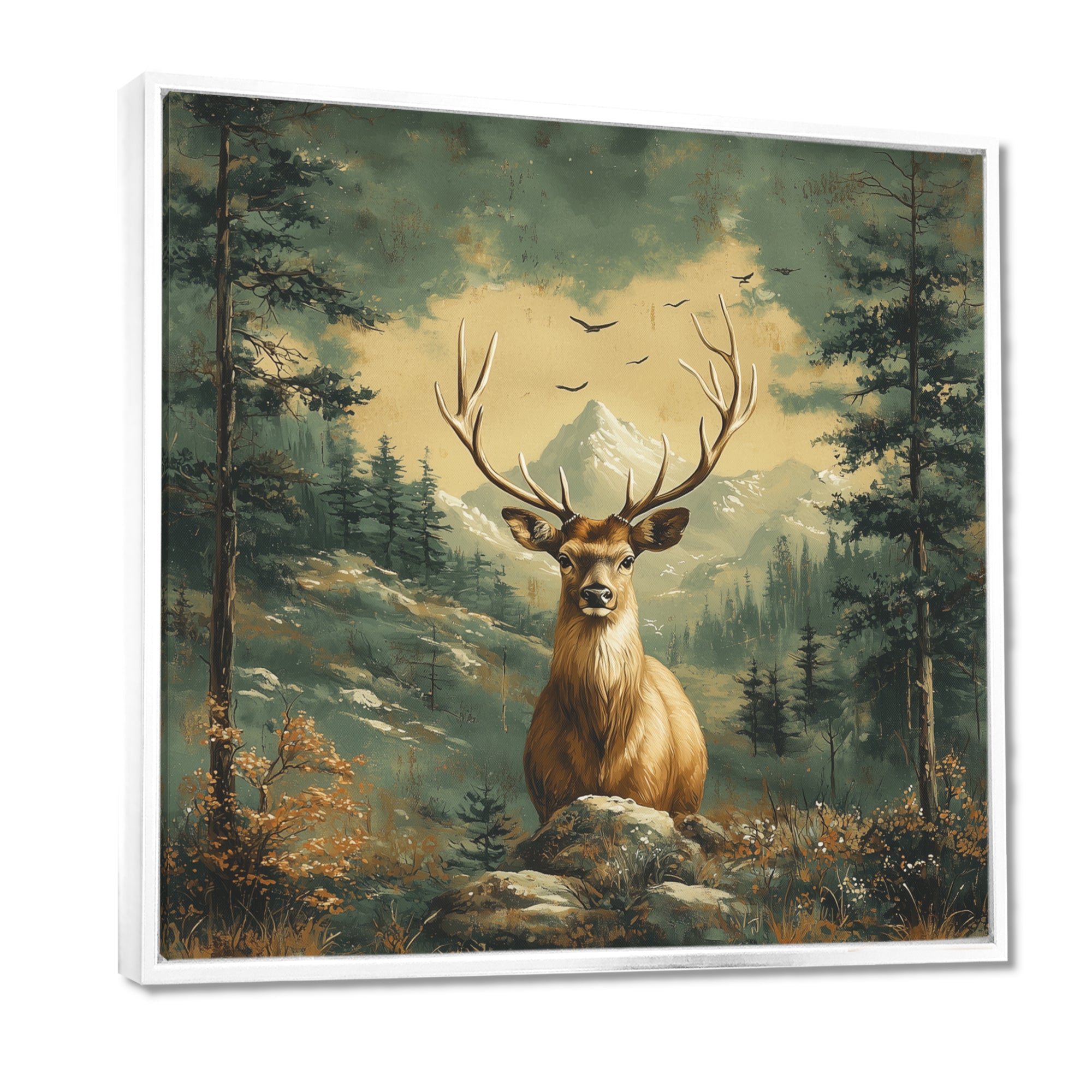 Deer Expedition In USA Rockies - Deer Wall Art Prints