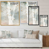 A Woodland Walk into the Forest IV Framed Print Matte White - 1.5" Width
