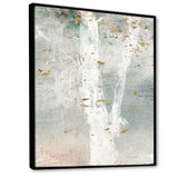 A Woodland Walk into the Forest IV Framed Canvas Vibrant Black - 1.5" Thick