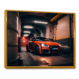 Tt In Underground Garage - Car Exotic Canvas Wall Art