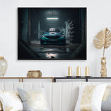 240 In Underground Garage - Car Exotic Canvas Wall Art