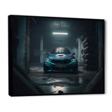 240 In Underground Garage - Car Exotic Canvas Wall Art