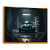 240 In Underground Garage - Car Exotic Canvas Wall Art