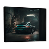 718 In Underground Garage - Car Exotic Canvas Wall Art