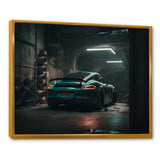 718 In Underground Garage - Car Exotic Canvas Wall Art