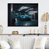 32R In Underground Garage - Car Exotic Canvas Wall Art