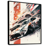 Tokyo Japan Driving Car I - Cars Drifting Japon Canvas Wall Art