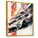 Tokyo Japan Driving Car I - Cars Drifting Japon Canvas Wall Art