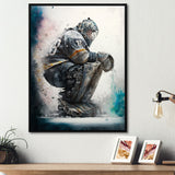 Hockey Goalie I - Sport Hockey Canvas Wall Art