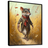 Mouse In Grass - Mouse Living Room Wall Art
