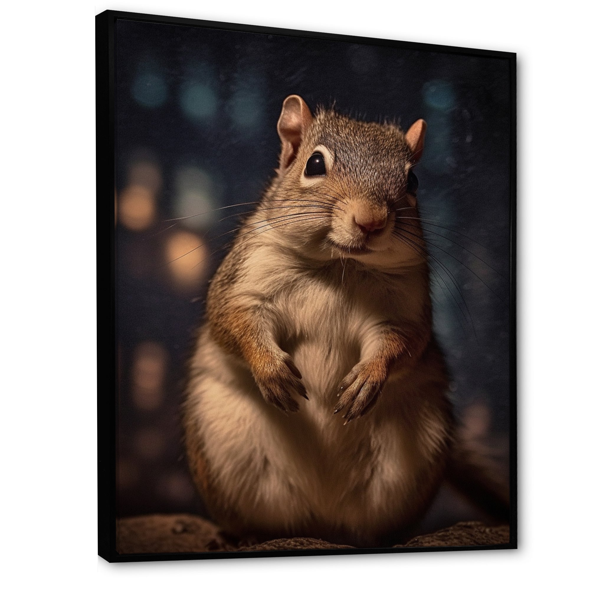 Brown Squirrel - Squirrel Home Decor Art