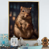 Brown Squirrel - Squirrel Home Decor Art