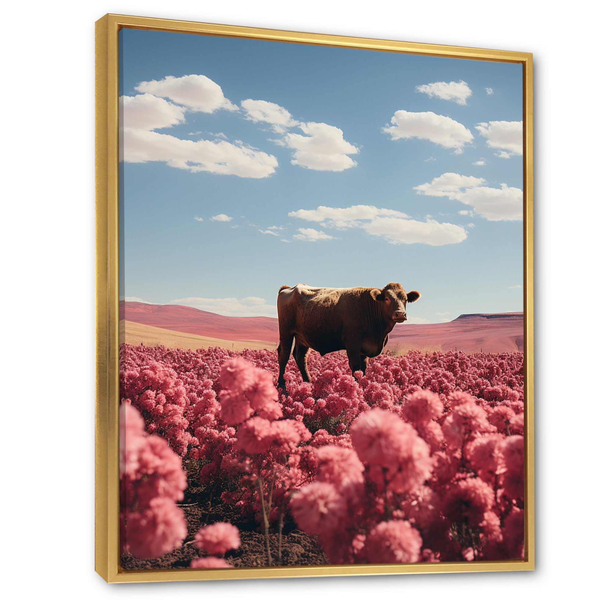 Cow Tranquil Fields - Cow Wall Decor