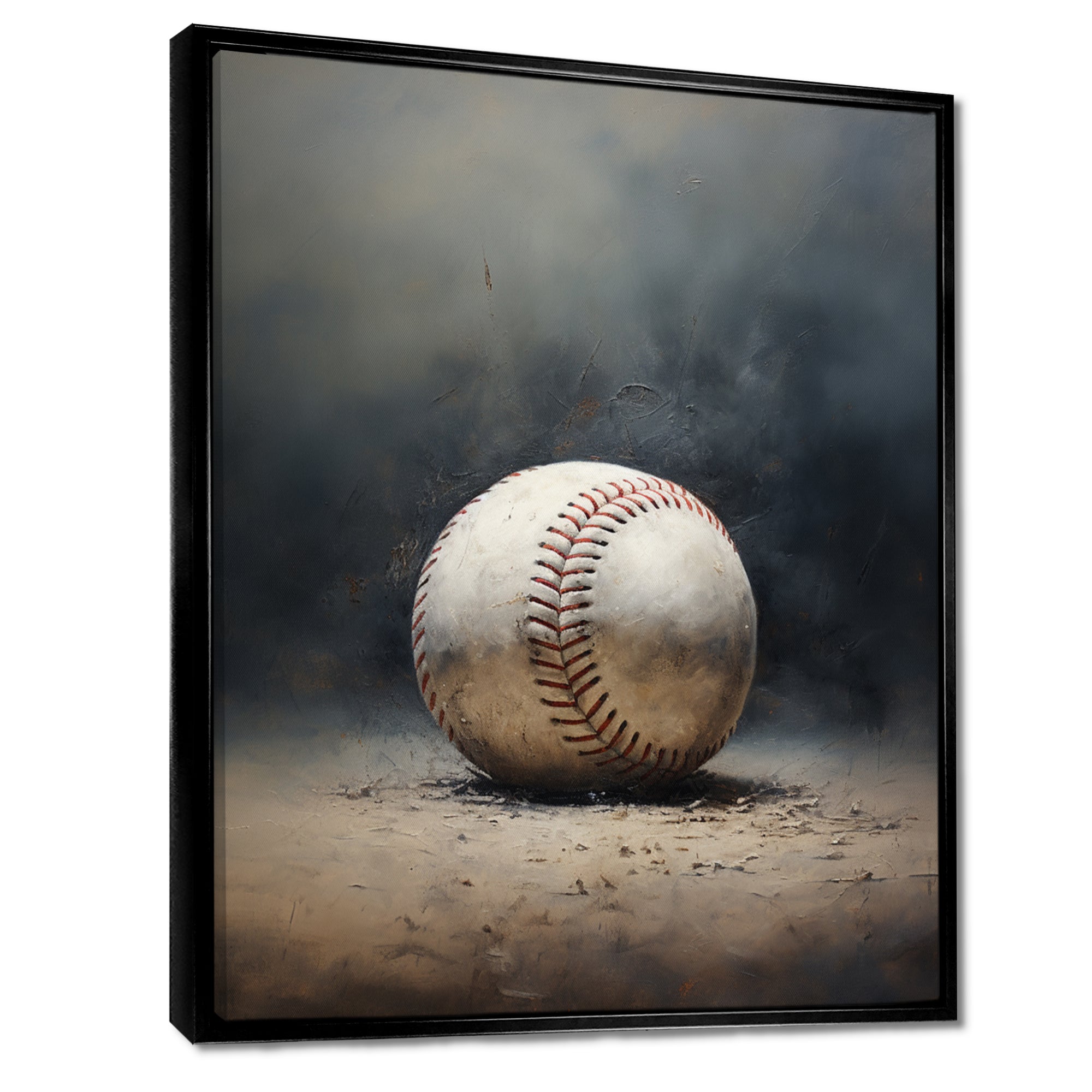 Baseball Subtle Strikeout - Sport Baseball Canvas Wall Art