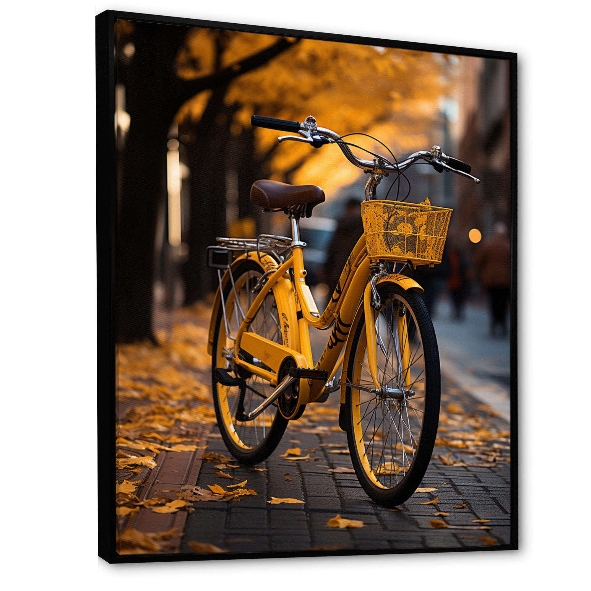Bicycle Urban Rhythm I - Bicycle Canvas Wall Art