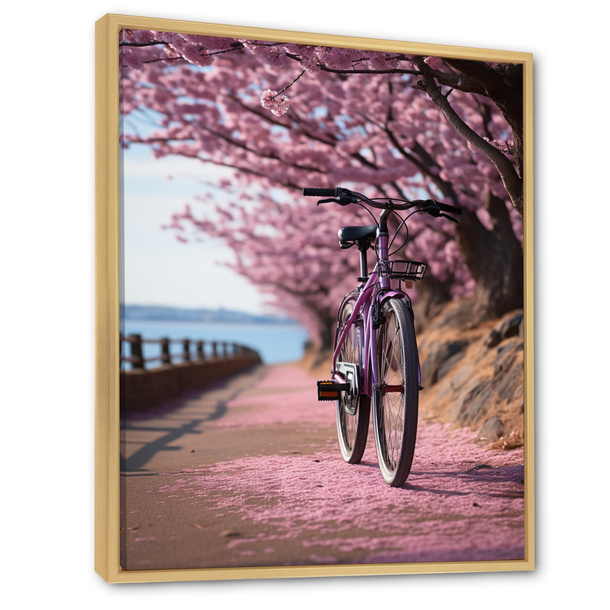 Bicycle Whispering Wheels - Bicycle Canvas Wall Art