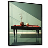 Billard Serene Strokes Minimalist - Billiards Canvas Wall Art