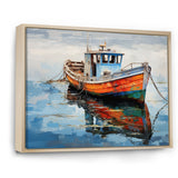 Fishing Boat Melodies I - Boat Canvas Wall Art