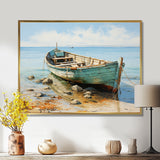 Boat Coastal Melodies - Boat Canvas Wall Art