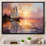 Sail Boat Dreamy Regatta I - Boat Canvas Wall Art