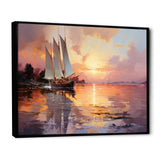 Sail Boat Dreamy Regatta I - Boat Canvas Wall Art