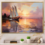 Sail Boat Dreamy Regatta I - Boat Canvas Wall Art