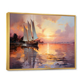 Sail Boat Dreamy Regatta I - Boat Canvas Wall Art