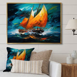 Boat Maritime Fusion - Boat Canvas Wall Art