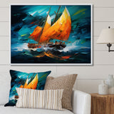 Boat Maritime Fusion - Boat Canvas Wall Art