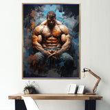 Bodybuilding The Power - Aerobic & Bodybuilding Canvas Wall Art
