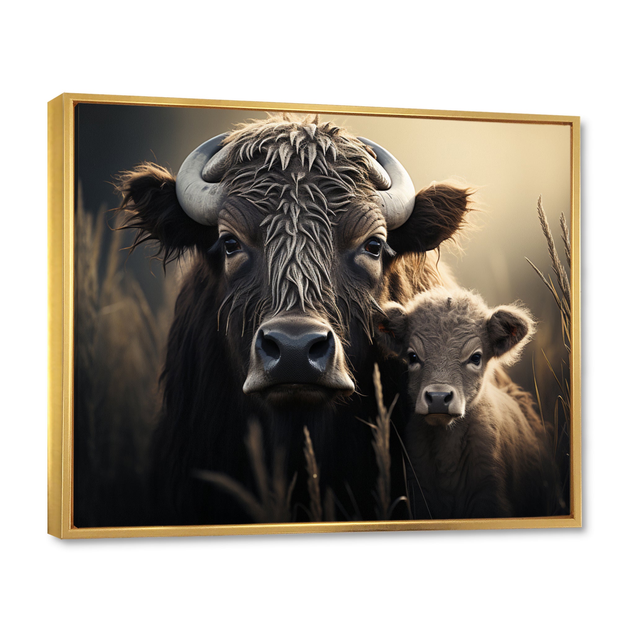Brown Buffalo Gentle Guardians - Buffalo Wall Decor