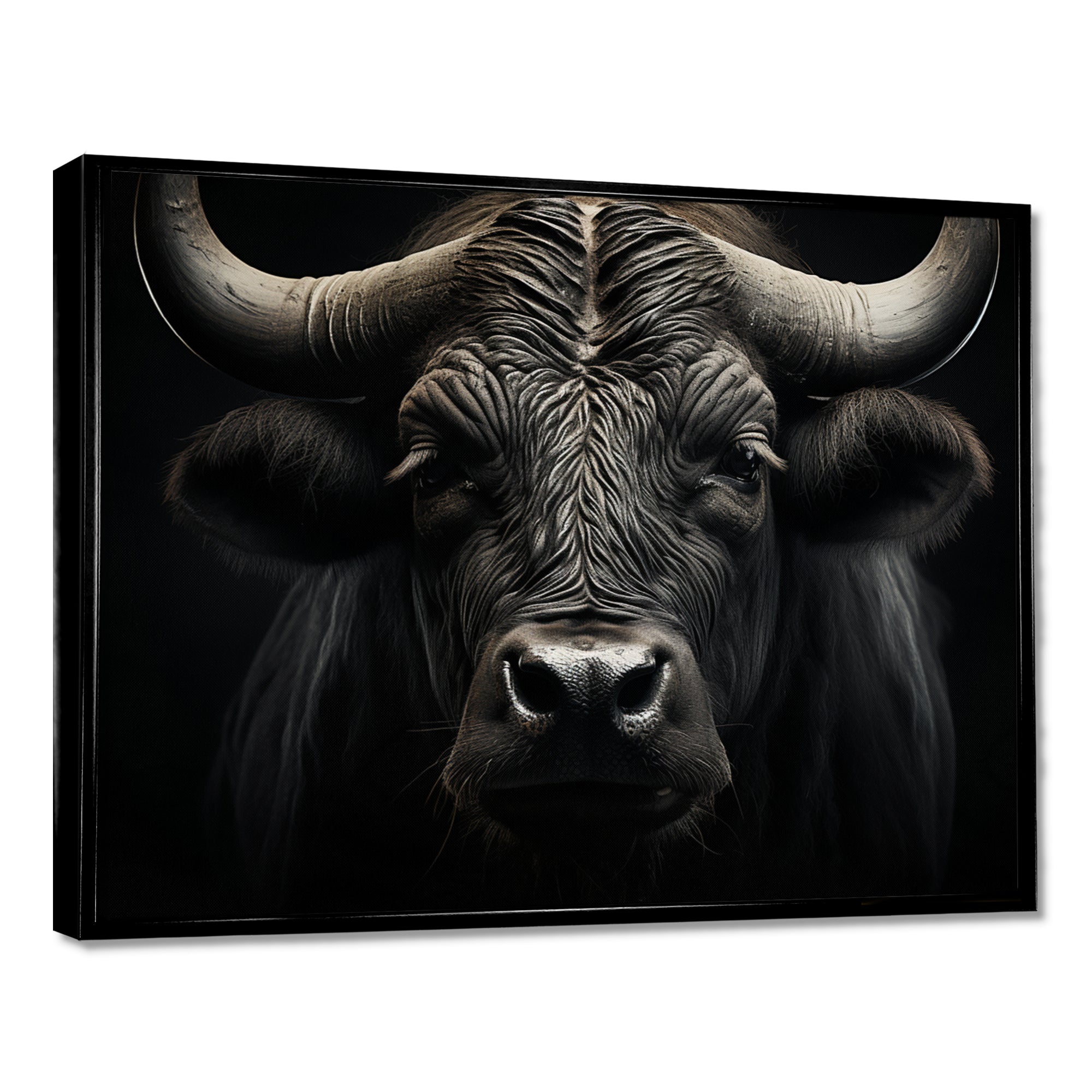 Black White Buffalo Whispers Of Wisdom - Buffalo Wall Decor