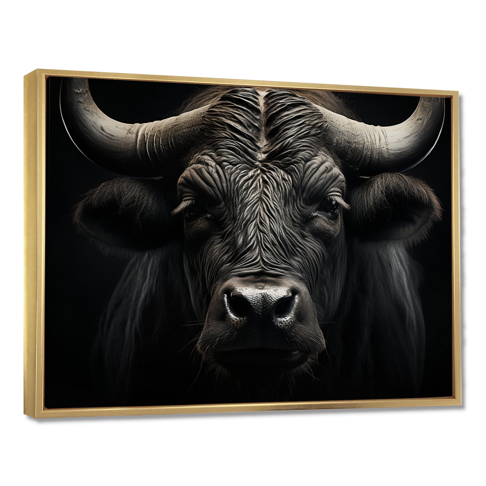 Black White Buffalo Whispers Of Wisdom - Buffalo Wall Decor