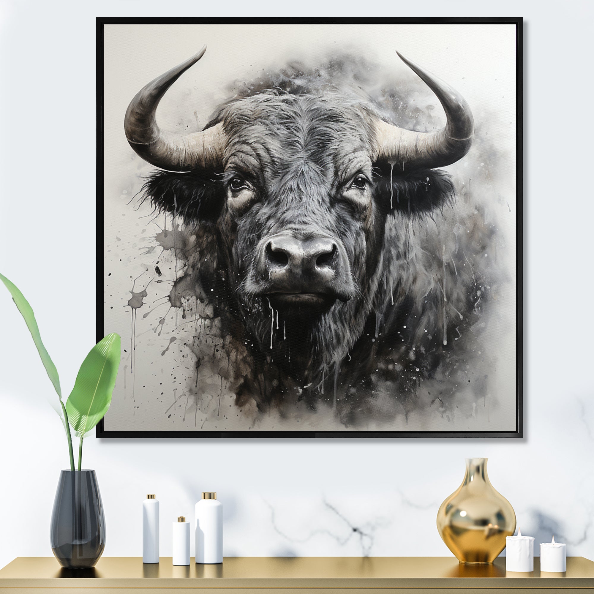 Grey Buffalo Whispers Of Wisdom - Buffalo Wall Decor