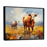 Cattle Pastoral Grazers Collage - Cattle Living Room Wall Art