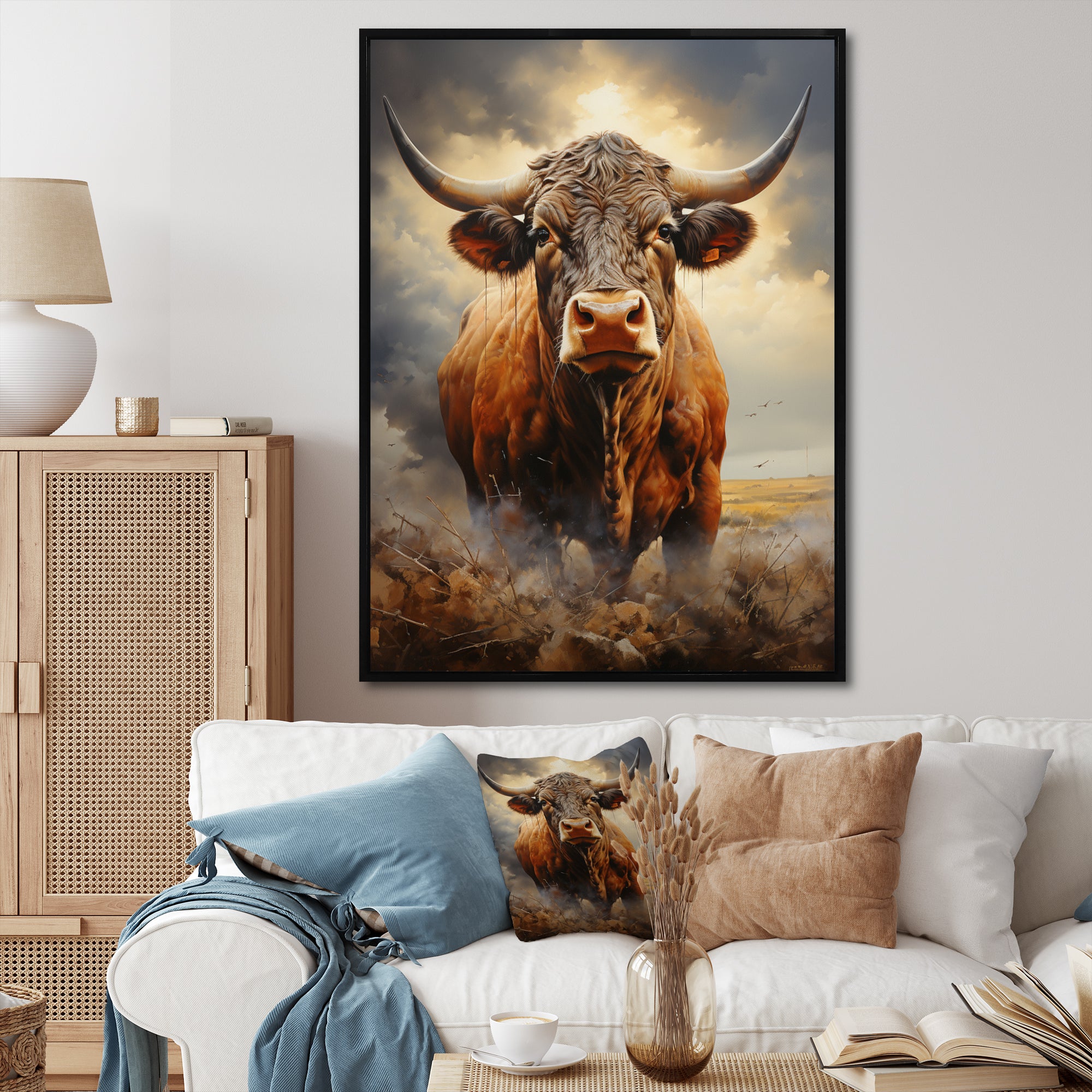 Cow Noble Guardians - Cow Wall Decor