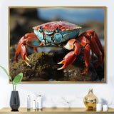 Crab Coastal Scavenger - Crab Home Decor Art