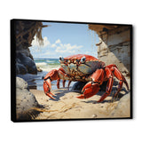 Crabs Corner - Crab Canvas Wall Art