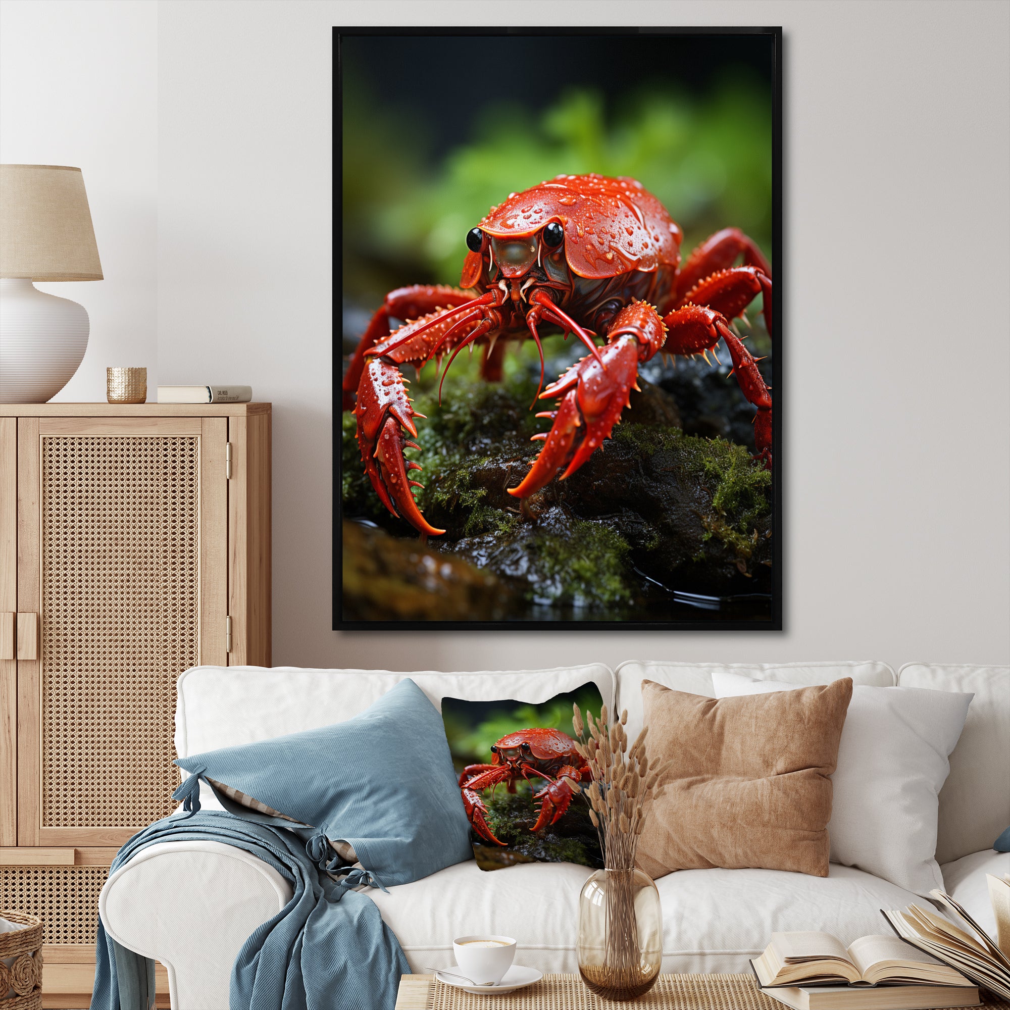 Crayfish Creek Dweller - Crayfish Wall Art Prints
